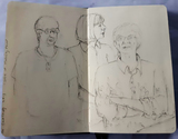 Brian Emily And Pete - Sketchbook - A6