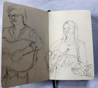 Vicki And Jonny - Sketchbook - A6