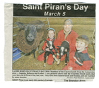 Commemoration - St Pirans Day
