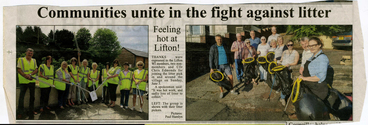 Community Issues - Litter/Pollution/Cleaning
