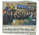 Community Issues - Volunteers/Foodbank