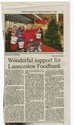 Community Issues - Volunteers/Foodbank